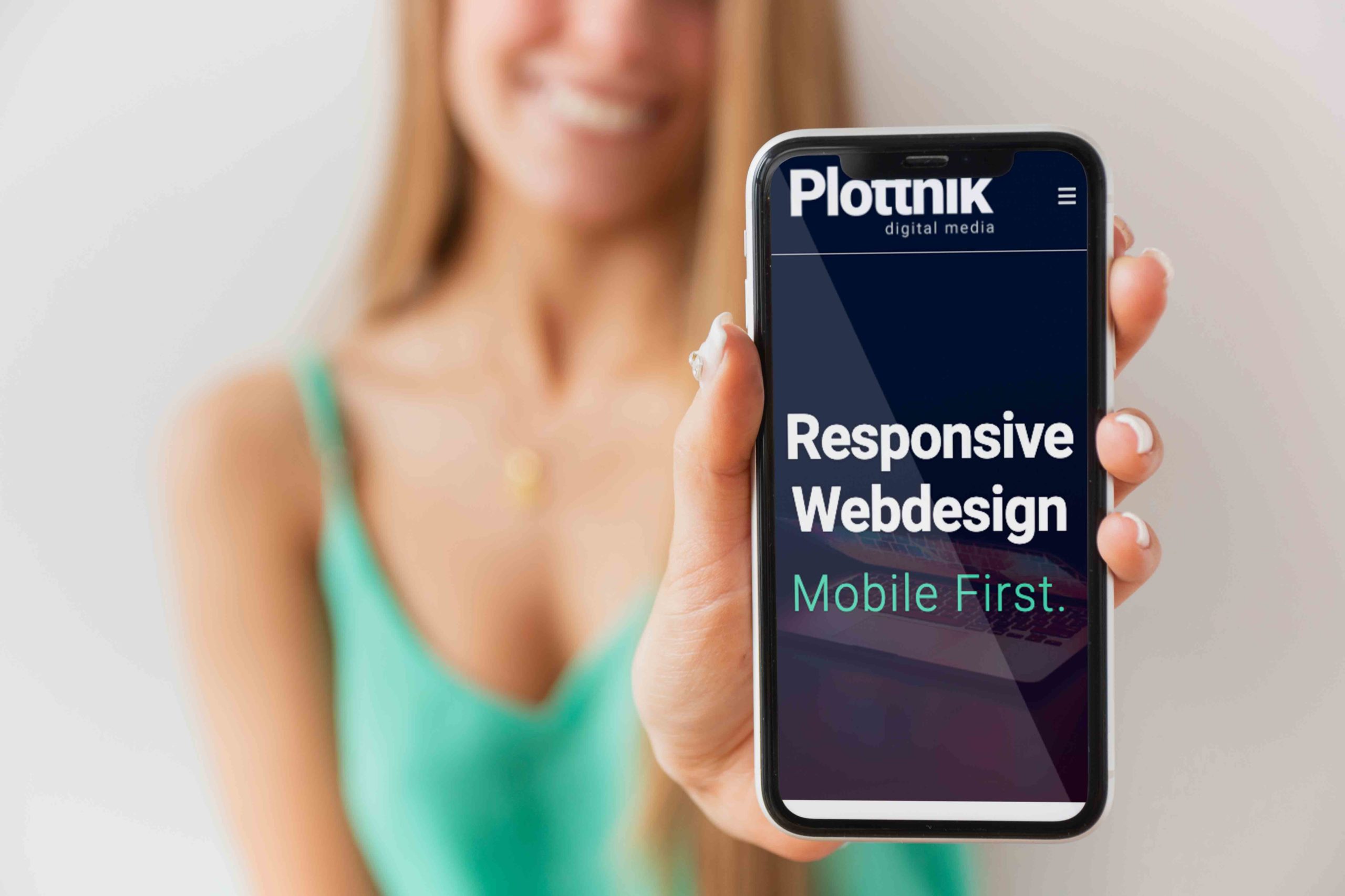 Responsive Webdesign von Plottnik digital media